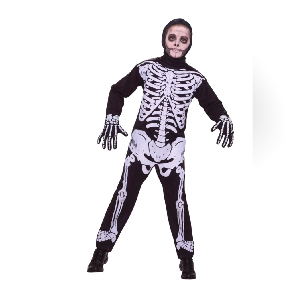 Boys Skeleton Halloween Costume